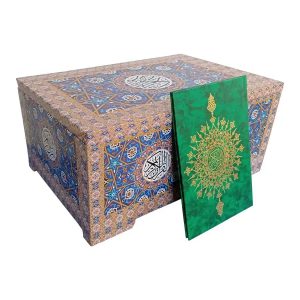 قرآن 60 پاره عثمان طه درشت خط با یک صندوق