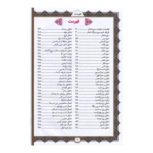 منتخب مفاتیح الجنان 416 چرم طلاکوب جیبی